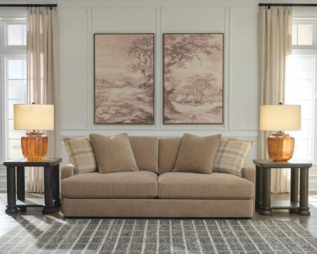 ChloeeAnne Honey Sofa by Ashley at Eve Furniture