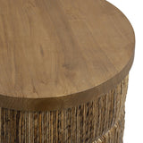 Choco Brown 2-Piece Storage Tables by Crestview at Eve Furniture