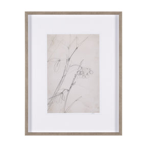 Chokecherry 1 by Mercana Studio a Hand Embellished Framed Art Print Matted under Glass by Mercana at Eve Furniture