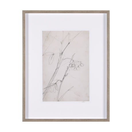 Chokecherry 1 by Mercana Studio a Hand Embellished Framed Art Print Matted under Glass by Mercana at Eve Furniture