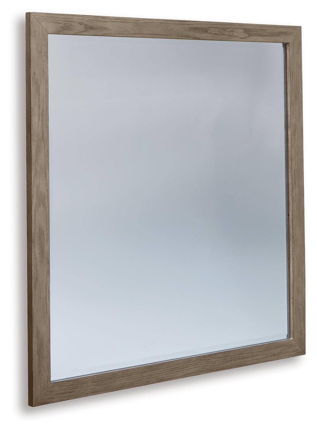 Chrestner Gray Bedroom Mirror (Mirror Only) by Ashley at Eve Furniture