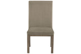 Chrestner Gray Dining Chair, Set of 2 by Ashley at Eve Furniture