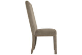 Chrestner Gray Dining Chair, Set of 2 by Ashley at Eve Furniture