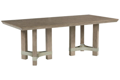 Chrestner Gray Dining Table by Ashley at Eve Furniture