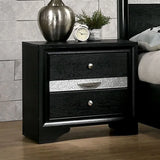 Chrissy Black 5-Piece Queen Bedroom Set by Furniture of America at Eve Furniture