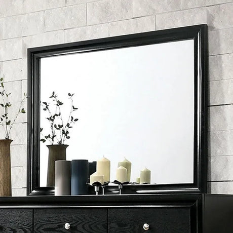 Chrissy Black 4-Piece Queen Bedroom Set by Furniture of America at Eve Furniture