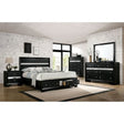 Chrissy Black 5-Piece Queen Bedroom Set by Furniture of America at Eve Furniture