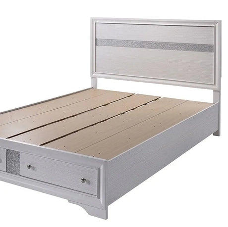Chrissy White 4-Piece Queen Bedroom Set by Furniture of America at Eve Furniture