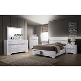 Chrissy White 5-Piece Queen Bedroom Set by Furniture of America at Eve Furniture