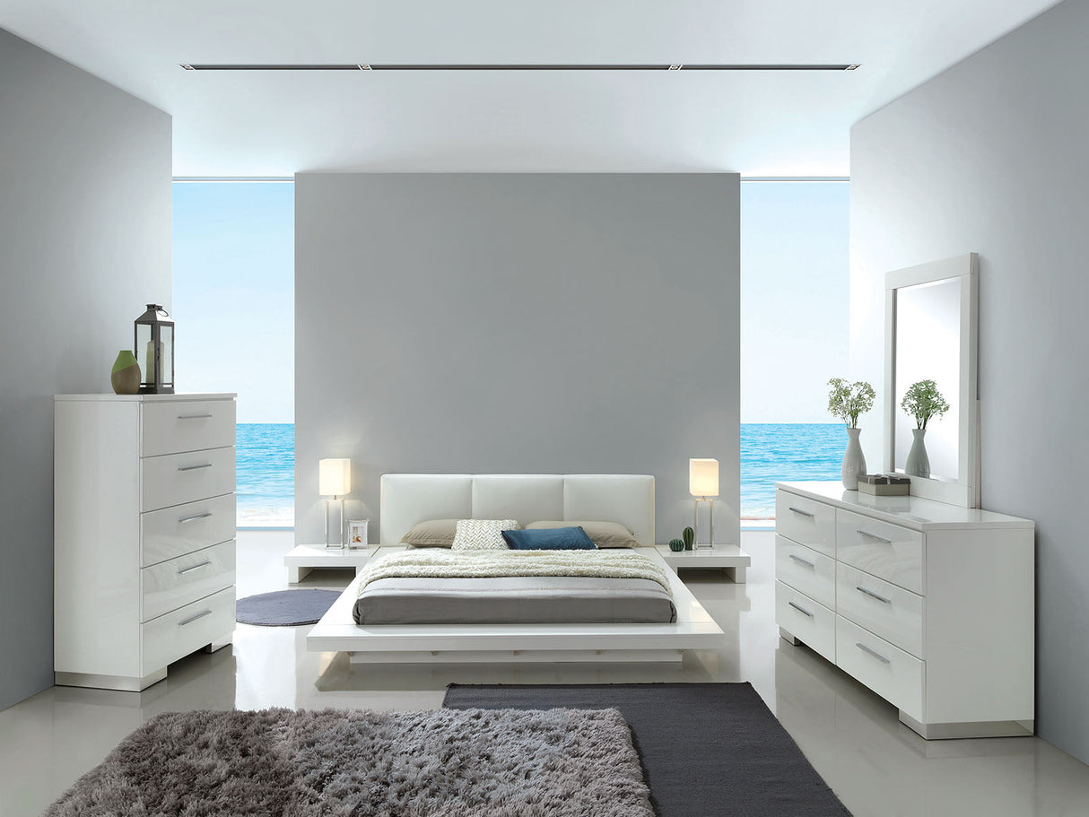 Christie White Dresser by Furniture of America at Eve Furniture