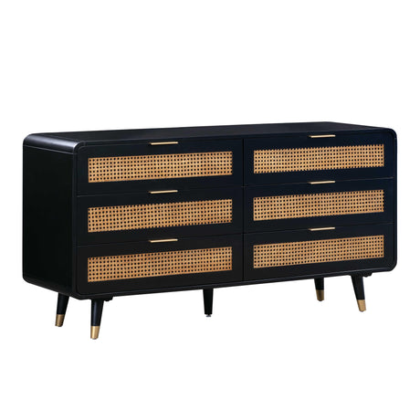 Christine 6 Drawer Dresser by TOV Furniture at Eve Furniture