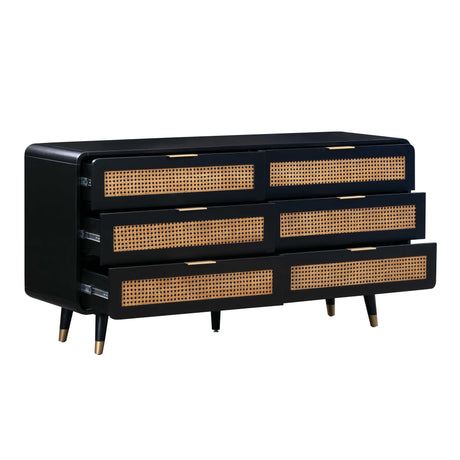 Christine 6 Drawer Dresser by TOV Furniture at Eve Furniture