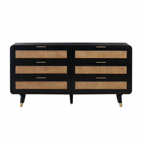 Christine 6 Drawer Dresser by TOV Furniture at Eve Furniture