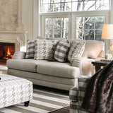 Christine Light Gray Loveseat by Furniture of America at Eve Furniture