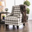 Christine Pattern Chair by Furniture of America at Eve Furniture