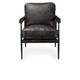 Christopher Accent Chair - Jet Black by Classic Home at Eve Furniture