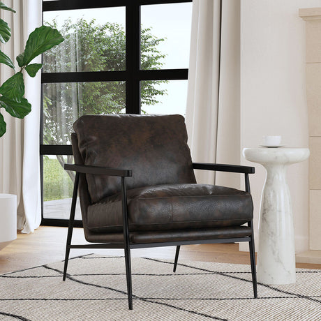 Christopher Black Club Chair by Classic Home at Eve Furniture