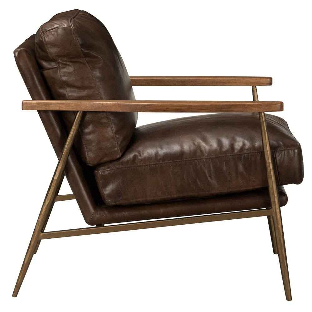 Christopher Brown Club Chair by Classic Home at Eve Furniture