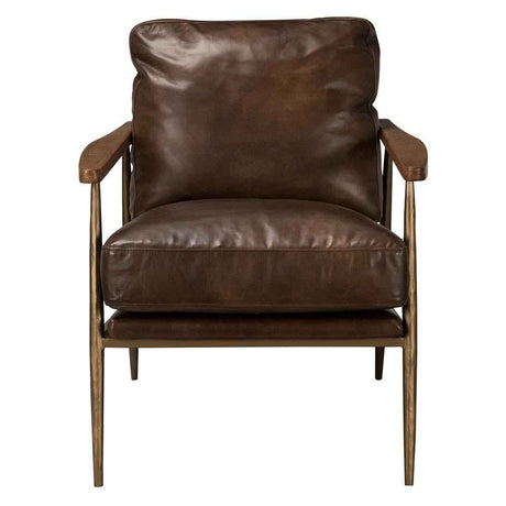 Christopher Brown Club Chair by Classic Home at Eve Furniture