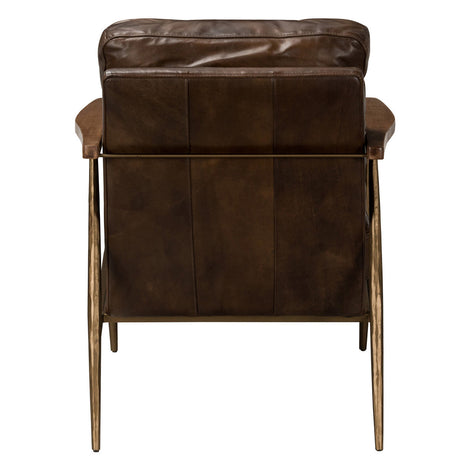 Christopher Brown Club Chair by Classic Home at Eve Furniture