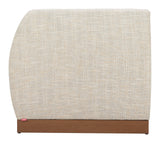 Christy Beige Outdoor Corner Chair by Zuomod at Eve Furniture