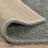 Chunky Blue Charcoal Loop Rug by Classic Home at Eve Furniture