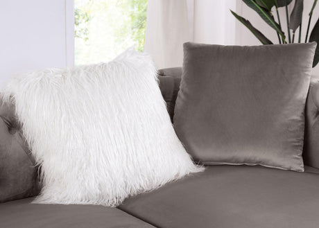 Ciabattoni Sectional In Gray by Furniture of America at Eve Furniture