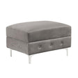 Ciabattoni Gray Ottoman by Furniture of America at Eve Furniture