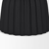 Ciaran Smooth Fluted Matte Black Metal Decorative Bowl by Mercana at Eve Furniture