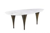 Ciaran White/Black 5-Piece Dining Room Set by Furniture of America at Eve Furniture