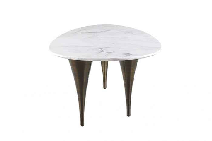 Ciaran White/Black 5-Piece Dining Room Set by Furniture of America at Eve Furniture