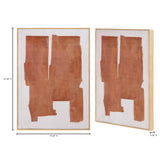 Cici Multicolor 1 Framed Painting by Moe's Home at Eve Furniture