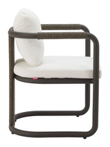 Ciel Ivory Outdoor Dining Chair (Set of 2) by Zuomod at Eve Furniture