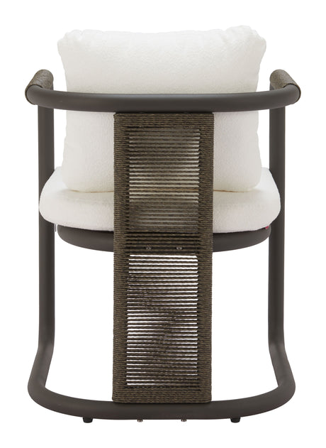 Ciel Ivory Outdoor Dining Chair (Set of 2) by Zuomod at Eve Furniture