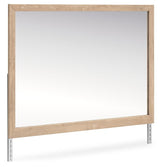 Cielden Tan Bedroom Mirror by Ashley at Eve Furniture