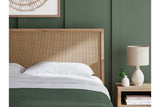 Cielden Tan King Platform Bed by Ashley at Eve Furniture