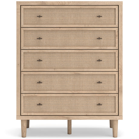 Cielden Tan Platform Bedroom Set by Ashley at Eve Furniture