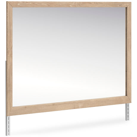 Cielden Tan Platform Bedroom Set by Ashley at Eve Furniture