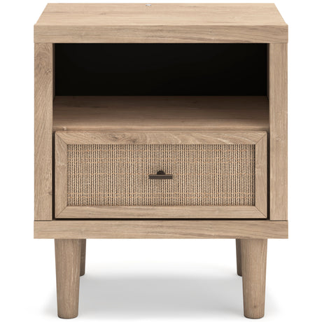 Cielden Tan Platform Bedroom Set by Ashley at Eve Furniture