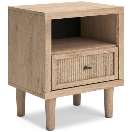 Cielden Tan Platform Bedroom Set by Ashley at Eve Furniture