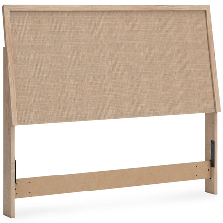Cielden Tan Platform Bedroom Set by Ashley at Eve Furniture