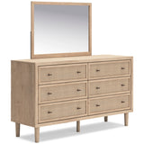 Cielden Tan Platform Bedroom Set by Ashley at Eve Furniture