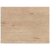 Cielden Tan Platform Bedroom Set by Ashley at Eve Furniture