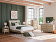 Cielden Tan Platform Bedroom Set by Ashley at Eve Furniture