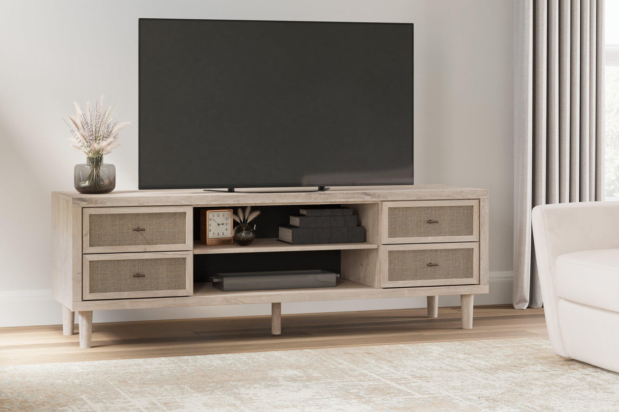 Cielden Two-tone 62" TV Stand by Ashley at Eve Furniture