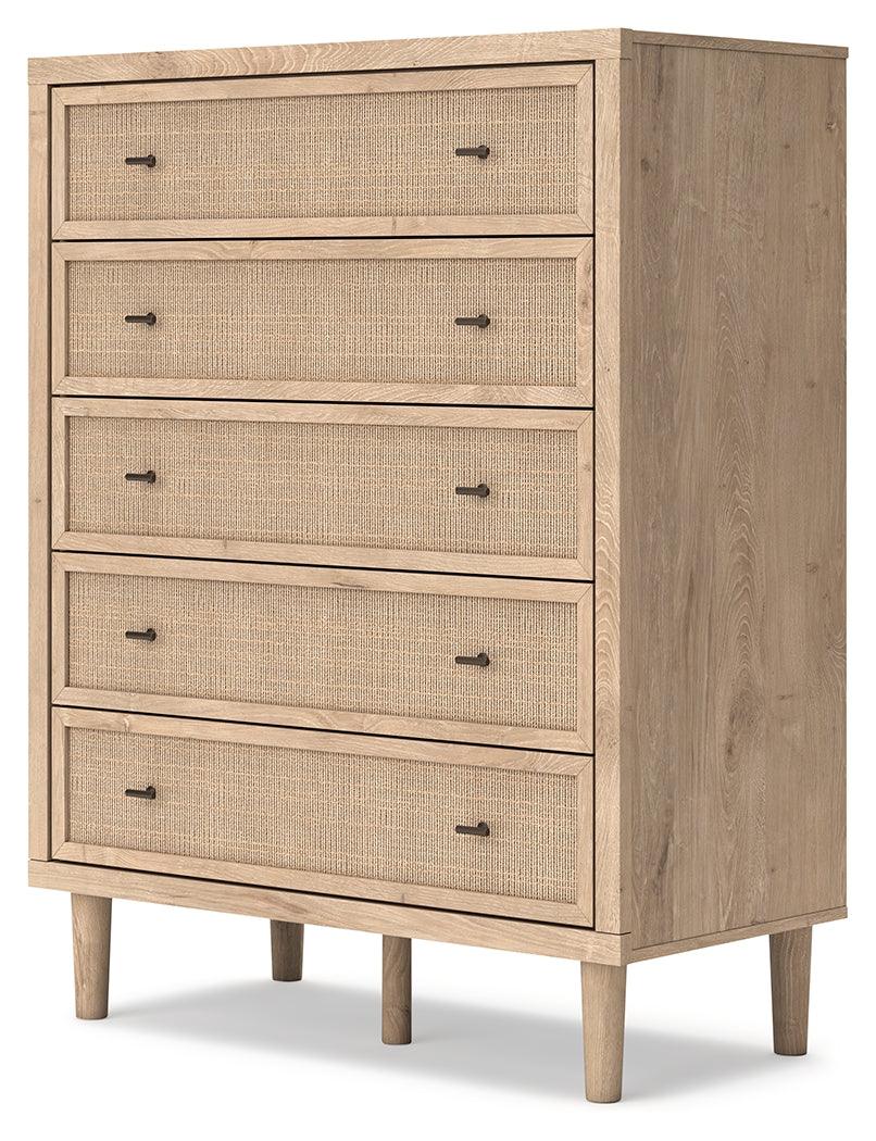 Cielden Two-tone Chest of Drawers by Ashley at Eve Furniture