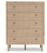 Cielden Two-tone Chest of Drawers by Ashley at Eve Furniture