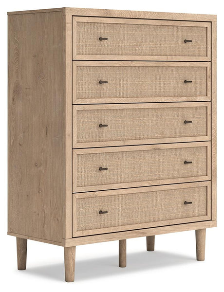 Cielden Two-tone Chest of Drawers by Ashley at Eve Furniture