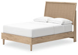 Cielden Two-tone Full Platform Bed by Ashley at Eve Furniture