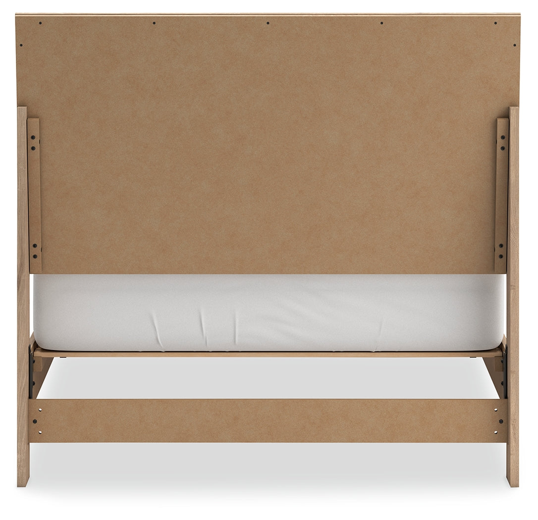 Cielden Two-tone Full Platform Bed by Ashley at Eve Furniture